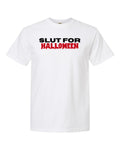 Shert · Slut for Halloween · White · Front